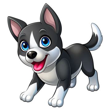 Cute Dog Happy Pose Clipart, Cartoon Dog, Pet, Clipart PNG Transparent Image and Clipart for ...
