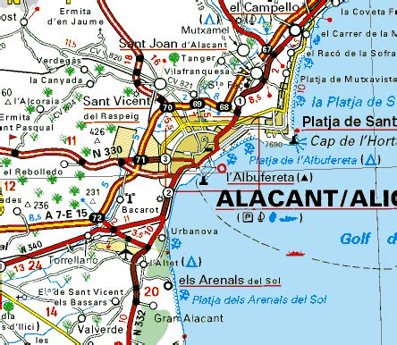 Alicante Map