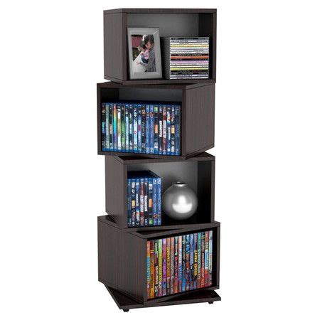 Found it at Wayfair - 4 Tier Rotating Media Storage Cube Tower | Media tower, Storage towers ...