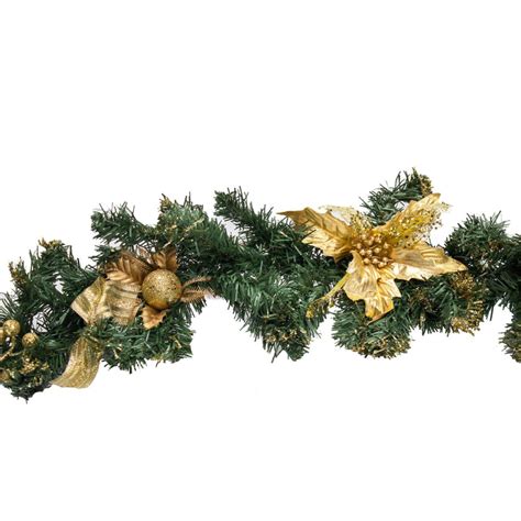 Gold Christmas Garland Hire | Feel Good Events | Melbourne