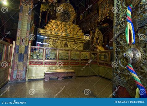 Inside The Potala Palace Royalty Free Stock Photos - Image: 4855958