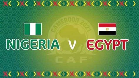 Nigeria Vs Egypt LIVE MATCH Updates! - MySportDab