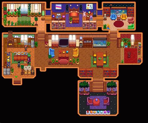 √ Stardew Valley House Full Upgrated Design