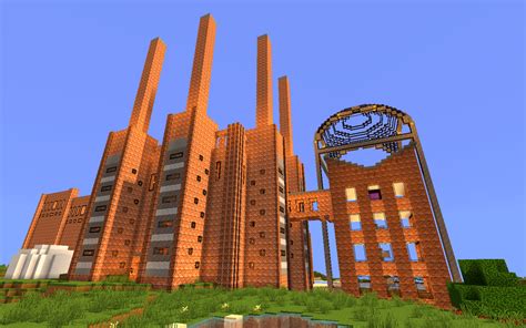 The Factory | Minecraft houses, Minecraft buildings, Fallout art