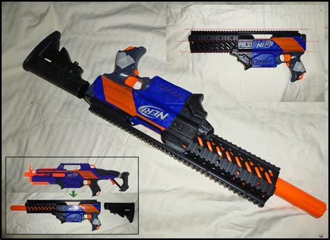 APEX TACTICAL SOLUTIONS: NERF Mod - My New Rapidstrike Primary Project