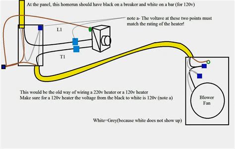 Baseboard Heater Wiring Diagram - Wiring Diagram