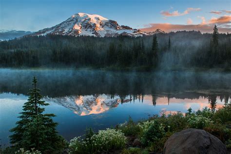 Reflection Lakes | Mt rainier photography, Mount rainier national park ...