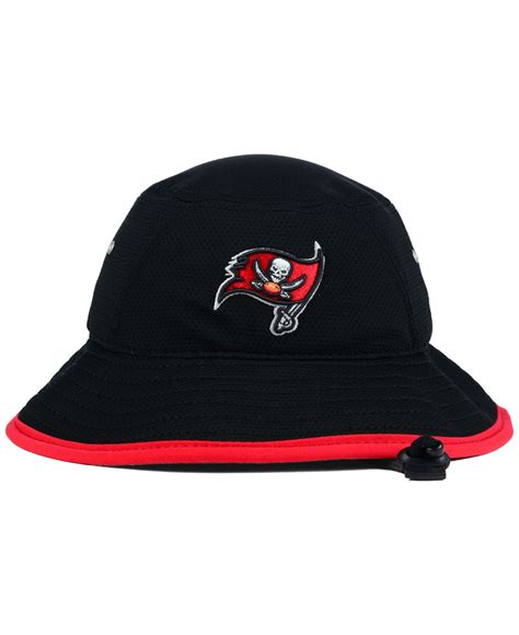 KTZ Tampa Bay Buccaneers Training Bucket Hat in Black for Men - Lyst