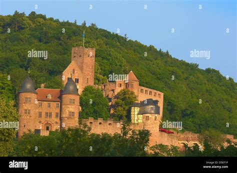 Wertheim, Baden-Wuerttemberg, Wertheim castle, Main-Tauber, Romantic Road, Romantische Strasse ...