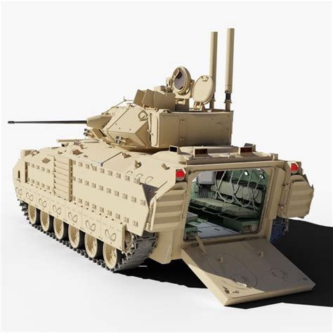 modelo 3d M2 Bradley IFV with full Interior - TurboSquid 2089580