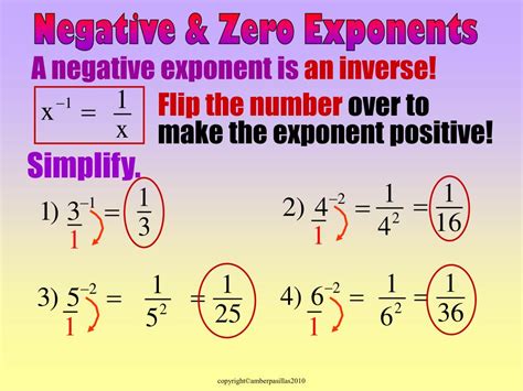 PPT - Negative Exponents PowerPoint Presentation, free download - ID ...