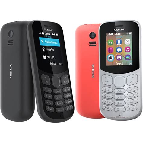 NOKIA 130(2017) DUAL SIM RED MOBILE PHONE - MegaTeL