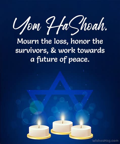 Yom HaShoah Greetings and Quotes - Holocaust Remembrance Day | WishesMsg