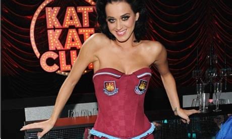 West Ham United club shop to sell limited-edition Katy Perry lingerie ...