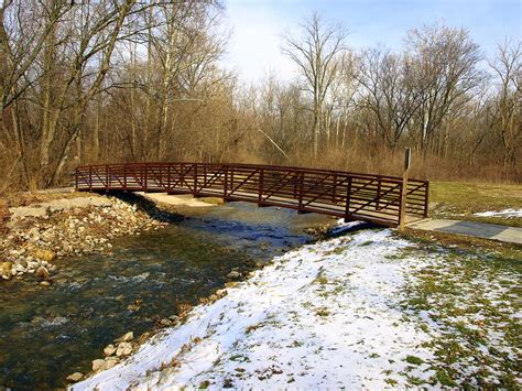 Bridge Over the Creek in Winter Photograph by Mike Stanfield - Pixels