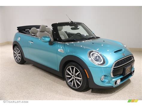 2019 Caribbean Aqua Mini Convertible Cooper S #138170003 Photo #9 | GTCarLot.com - Car Color ...