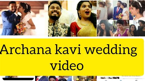 Archana kavi wedding video 🥰😍 ️#subscribe #support #shortvideo #comment #like - YouTube