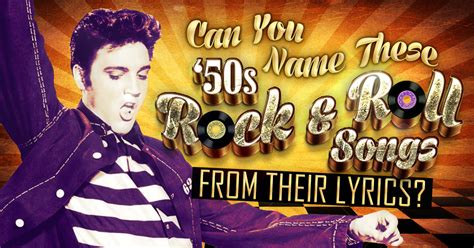 Music Quiz! Can You Name These 1950s Rock & Roll Songs?