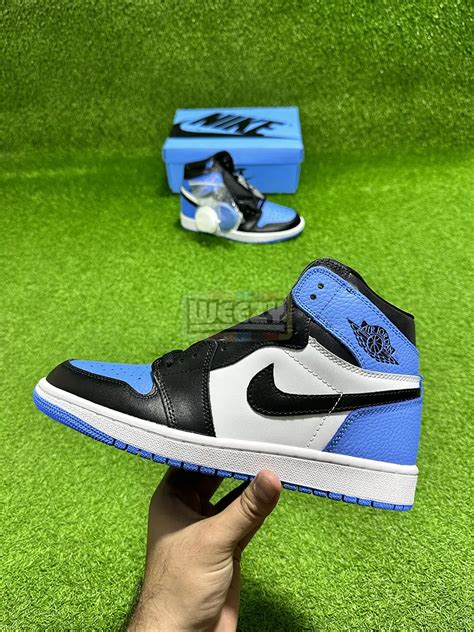 Jordan 1 (UNC Toe) (Premium Quality) - Weeby Shoes