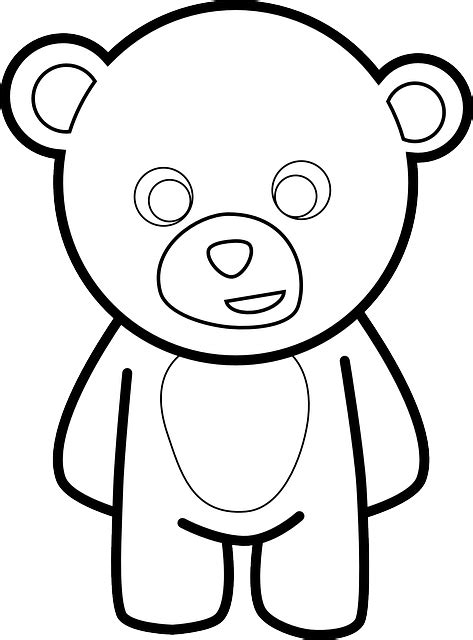 Free vector graphic: Teddy, Bear, Teddybear, Black - Free Image on Pixabay - 294067