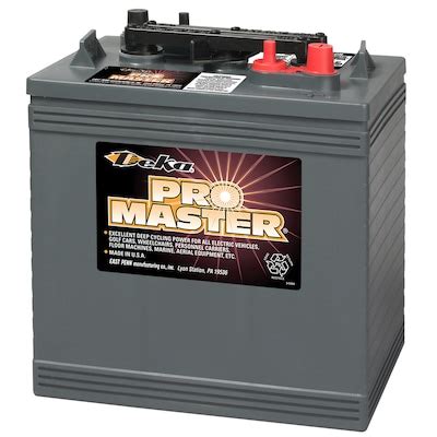 Deka 6-Volt 448-Amp Golf Cart Battery at Lowes.com