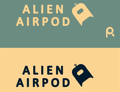 ALIEN AIRPOD LOGO WITH COLORS by Prime on Dribbble