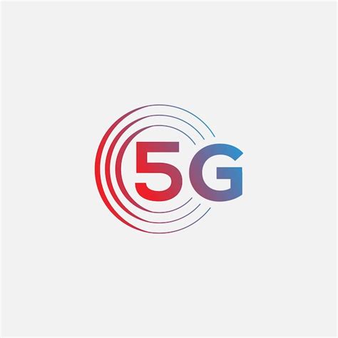 Premium Vector | 5g network connection logo symbol or icon template