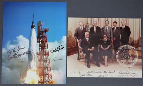 Sold Price: Mercury 7 Astronaut Signed Launch Photograph - March 6 ...