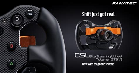 New Fanatec Mclaren GT3 V2 Wheel - F1 Simulator Maniac