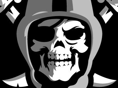 Dribbble - Oakland Raiders Logo by Marco Echevarria