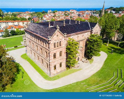 Sobrellano Palace in Comillas, Spain Stock Image - Image of neogothic ...