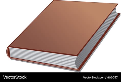 Book closed Royalty Free Vector Image - VectorStock