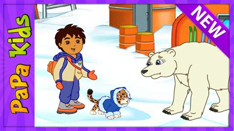 Go Diego Go - Diego's Arctic Rescue - Snowboard Rescue - Papa Kids - YouTube