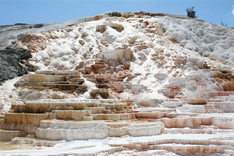 Mammoth Hot Springs | hot springs, Wyoming, United States | Britannica