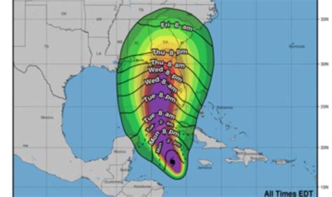 Hurricane Ian path tracker: Life threatening gusts and storms crash ...