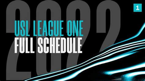 USL League One Unveils 2022 Regular Season Schedule