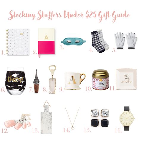 Gift Guide: Stocking Stuffers Under $25 — Kelsey at First Glance