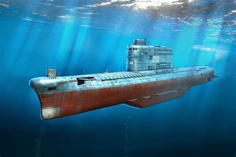 HD wallpaper: Russian Army, nuclear submarines, Project 971 sub./Akula ...