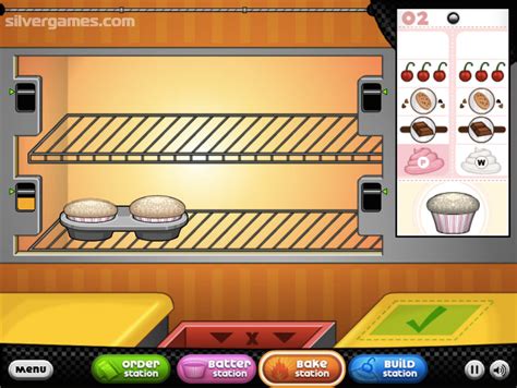 Papa's Cupcakeria - Play Papa's Cupcakeria Online on SilverGames