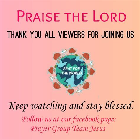 Prayer Group Team Jesus