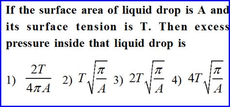 Surface Tension Problems with Solutions Two | IIT JEE and NEET Physics