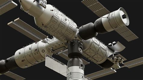 ArtStation - Tiangong Space Station | Resources