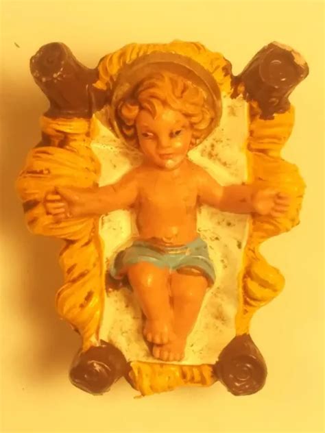 VINTAGE NATIVITY BABY Jesus Made in Italy Figure $14.00 - PicClick