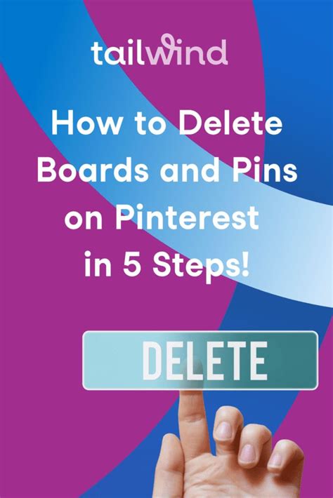 How to Delete Boards and Pins on Pinterest in 5 Steps! | Pinterest ...