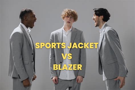 Sport Coat vs Blazer | Sports Jacket vs Blazer Difference