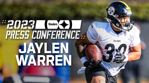 Jaylen Warren: “I’m still trying to prove myself” | Pittsburgh Steelers ...