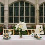 Gold Green and White Table Decor - Elizabeth Anne Designs: The Wedding Blog