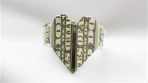 Step By Step Dollar Bill Origami Heart Ring – Jadwal Bus