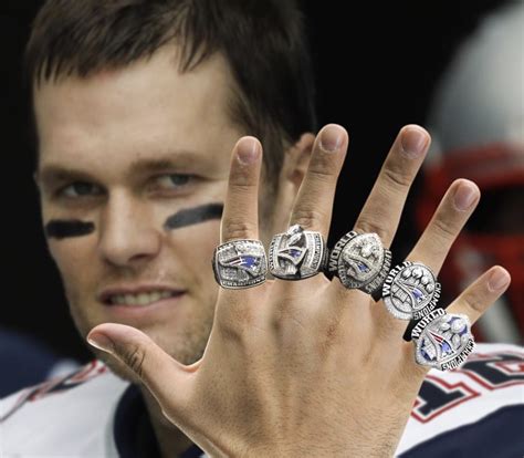 Tom Brady With 6 Rings