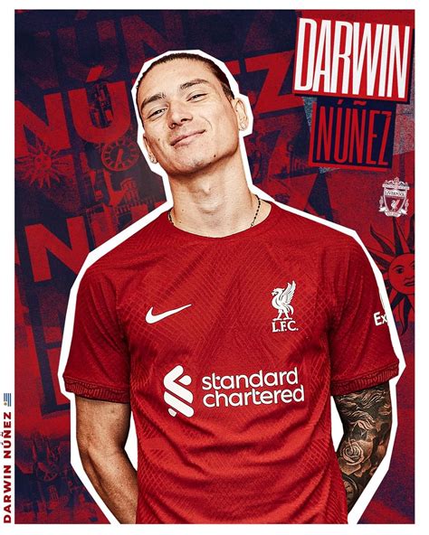 Liverpool Football Club on Instagram: “Welcome to the Reds, Darwin! 🇺🇾” Camisa Liverpool, Fc ...